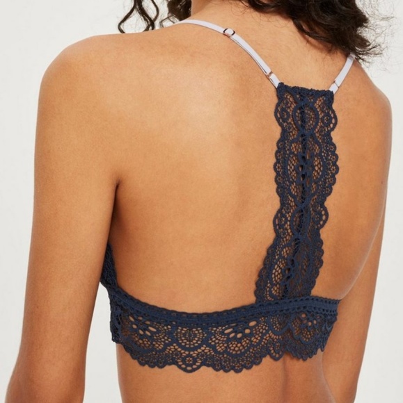NIB! 🌊Topshop Padded Lace Bralette - Picture 3 of 3
